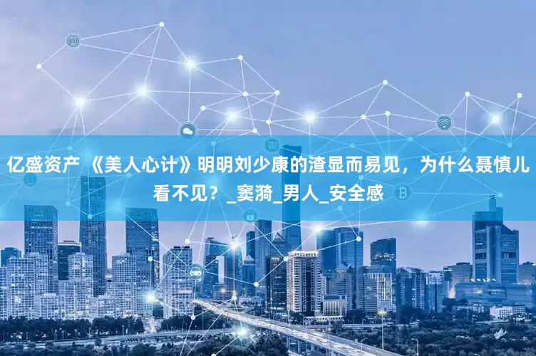 亿盛资产 《美人心计》明明刘少康的渣显而易见，为什么聂慎儿看不见？_窦漪_男人_安全感
