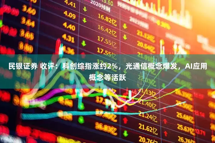 民银证券 收评：科创综指涨约2%，光通信概念爆发，AI应用概念等活跃